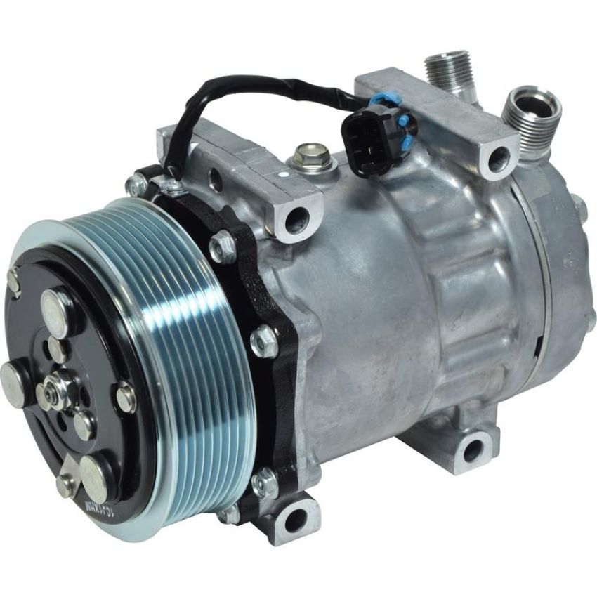 Universal Air Conditioning CO 4060 A/C Compressor -- Sanden SD7H15 Compressor Assembly