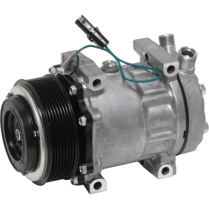 Universal Air Conditioning CO 4069 A/C Compressor -- Sanden SD7H15 Compressor Assembly