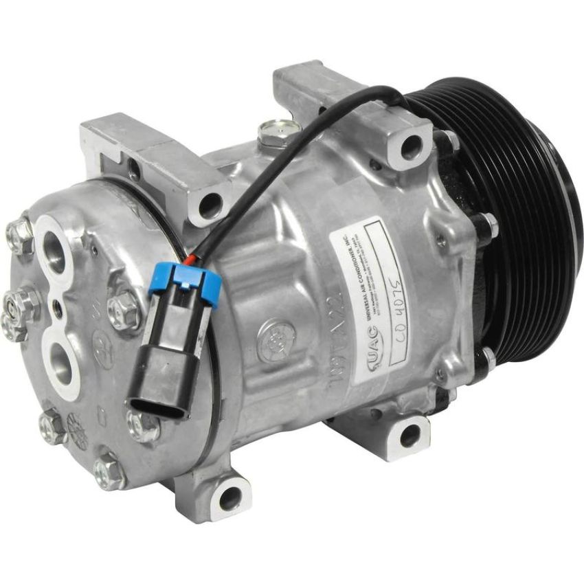 Universal Air Conditioning CO 4075SD A/C Compressor -- Sanden SD7H15HD Compressor Assembly