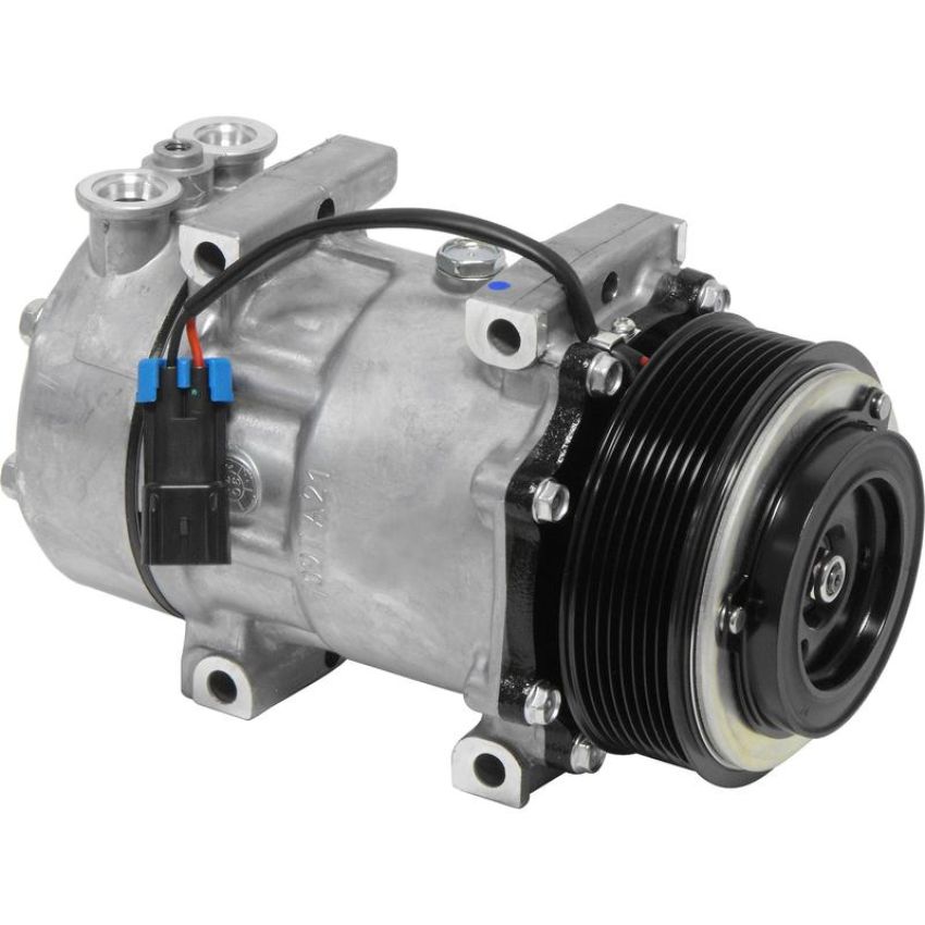 Universal Air Conditioning CO 4081 A/C Compressor -- Sanden SD7H15 Compressor Assembly
