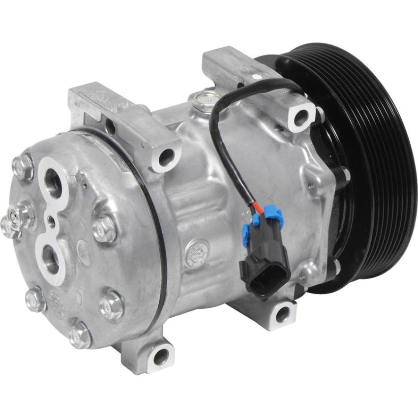 Universal Air Conditioning CO 4082 A/C Compressor -- Sanden SD7H15 Compressor Assembly