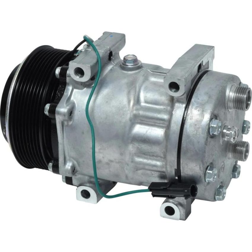 Universal Air Conditioning CO 4086 A/C Compressor -- Sanden SD7H15 Compressor Assembly