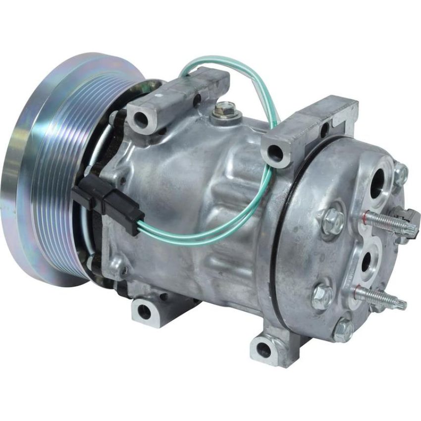 Universal Air Conditioning CO 4095 A/C Compressor -- Sanden SD7H15 Compressor Assembly