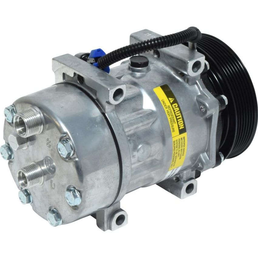 Universal Air Conditioning CO 4096C A/C Compressor -- UAC SD7H15 Compressor Assembly