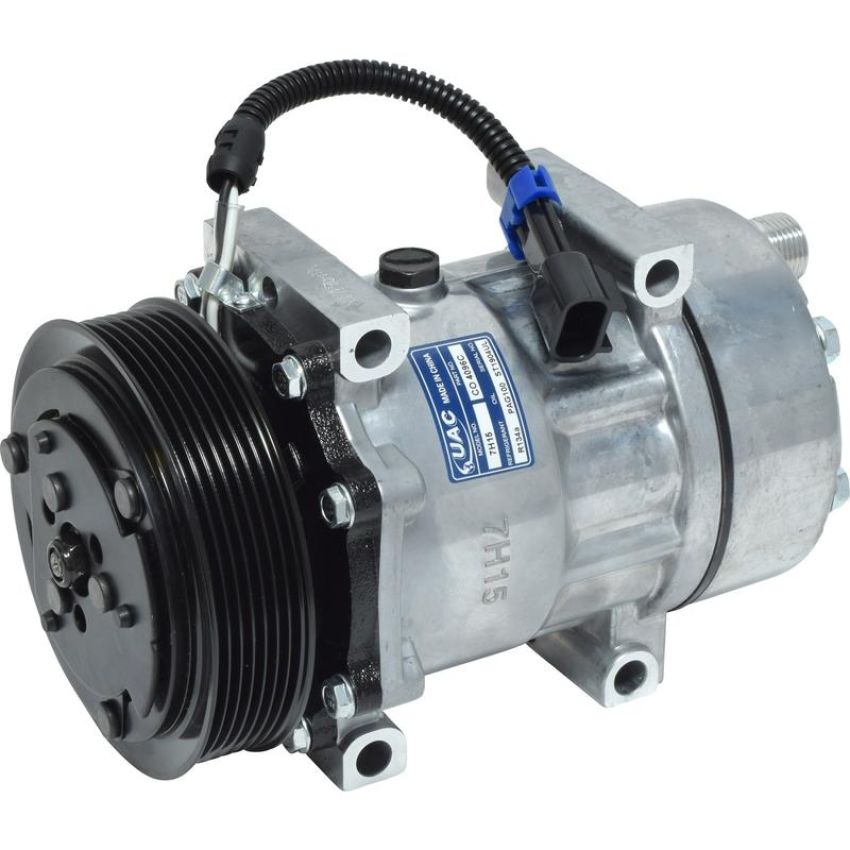 Universal Air Conditioning CO 4096C A/C Compressor -- UAC SD7H15 Compressor Assembly
