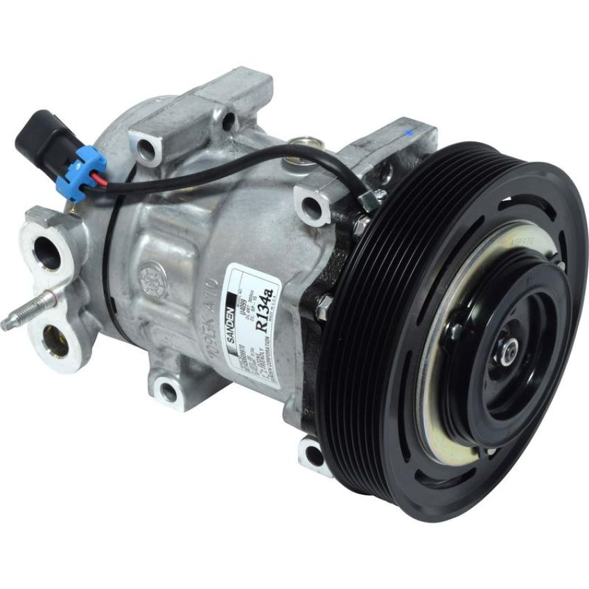 Universal Air Conditioning CO 4099 A/C Compressor -- Sanden SD7H15HD Compressor Assembly