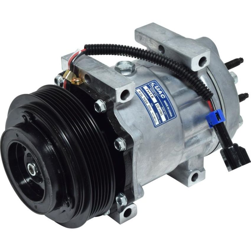 Universal Air Conditioning CO 4106C A/C Compressor -- UAC SD7H15 Compressor Assembly