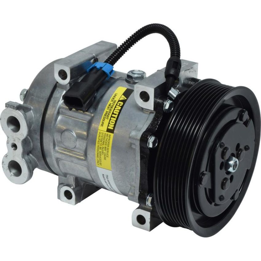 Universal Air Conditioning CO 4108C A/C Compressor -- UAC SD7H15 Compressor Assembly