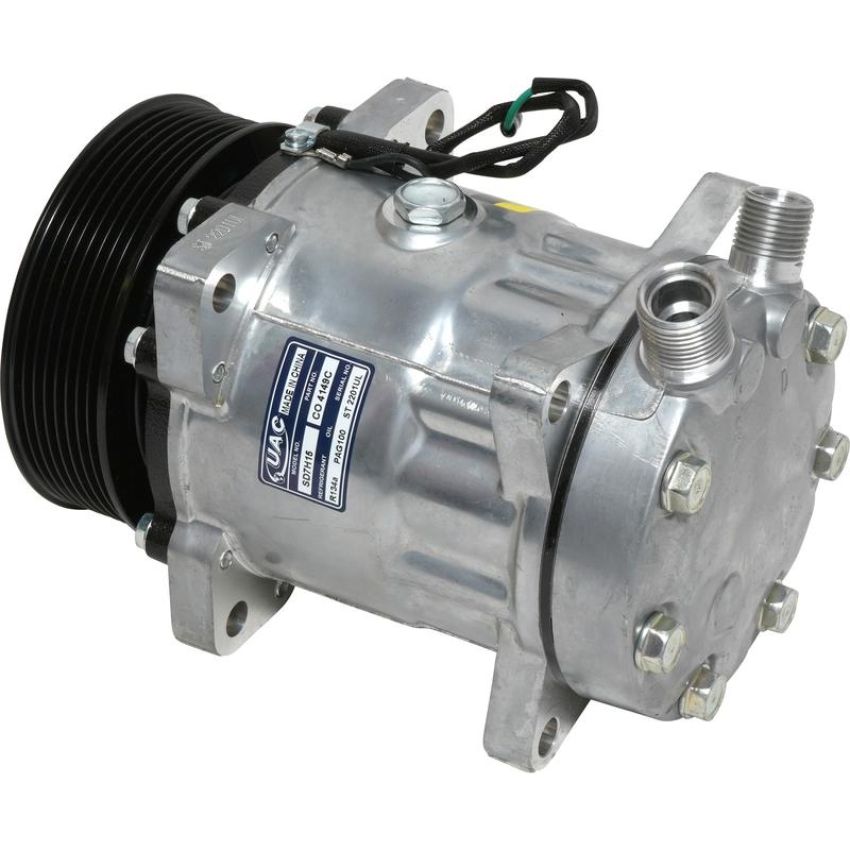 Universal Air Conditioning CO 4149C A/C Compressor -- UAC SD7H15 Compressor Assembly