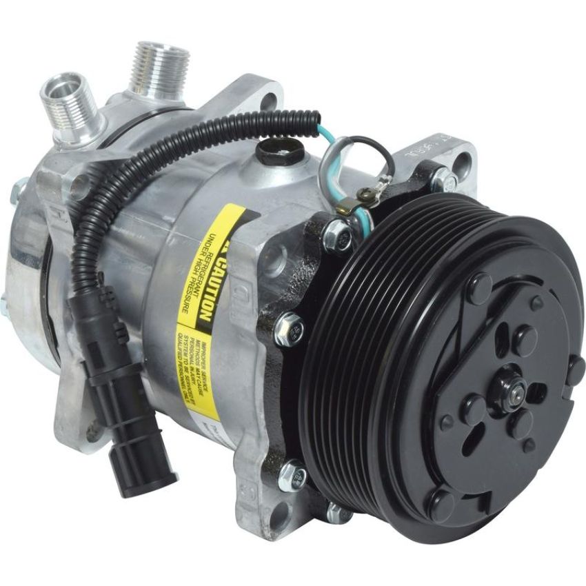 Universal Air Conditioning CO 4281C A/C Compressor -- UAC SD7H15HD Compressor Assembly