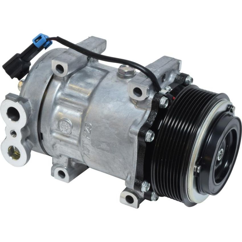 Universal Air Conditioning CO 4314 A/C Compressor -- Sanden SD7H15 Compressor Assembly