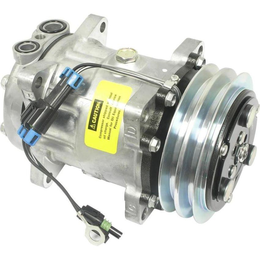 Universal Air Conditioning CO 4318 A/C Compressor -- Sanden SD7H15HD Compressor Assembly