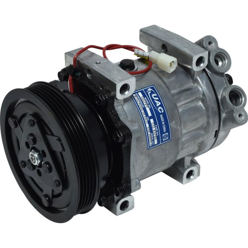 Universal Air Conditioning CO 4375C A/C Compressor -- UAC SD709 Compressor Assembly