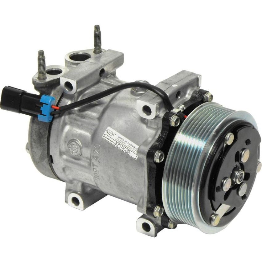 Universal Air Conditioning CO 4418 A/C Compressor -- Sanden SD7H15 Compressor Assembly