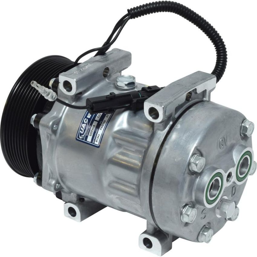 Universal Air Conditioning CO 4420C A/C Compressor -- UAC FLX7 Compressor Assembly
