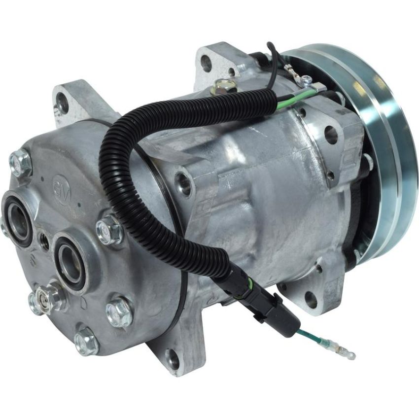 Universal Air Conditioning CO 4435 A/C Compressor -- Sanden FLX7 Compressor Assembly