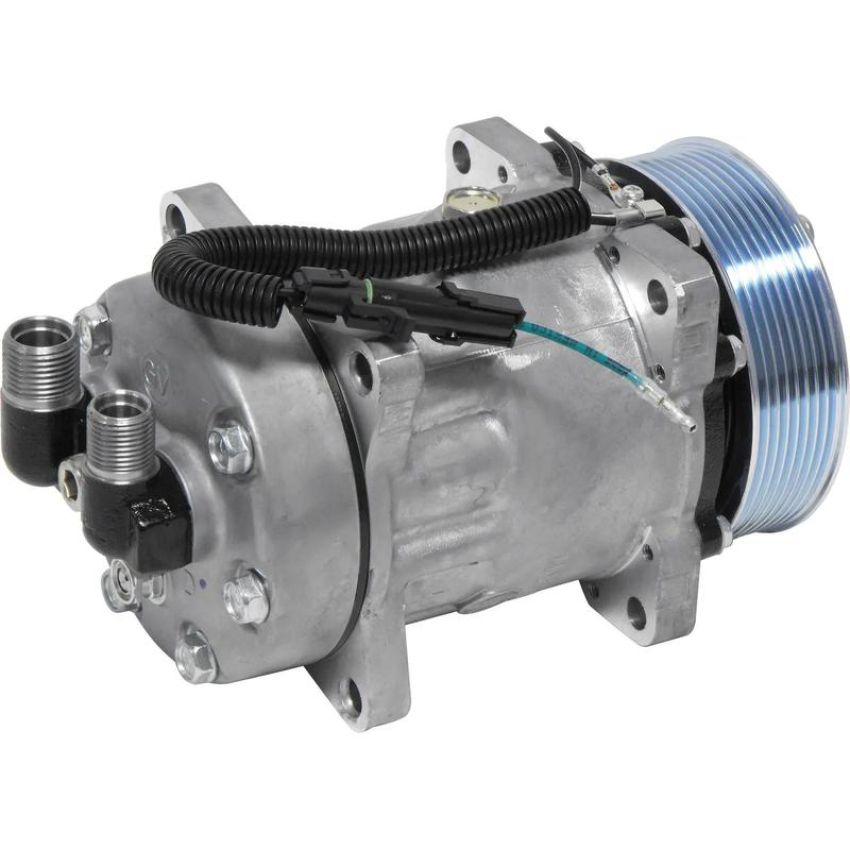 Universal Air Conditioning CO 4460 A/C Compressor -- Sanden SD7H15 Compressor Assembly