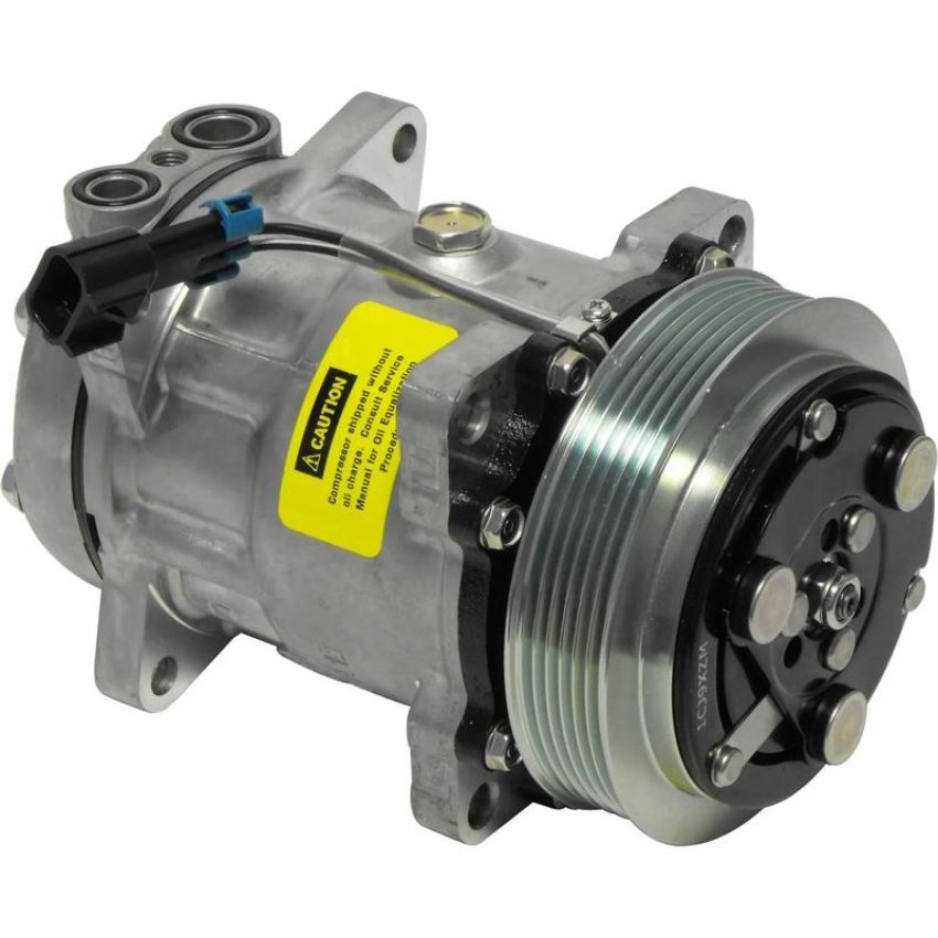 Universal Air Conditioning CO 4467 A/C Compressor -- Sanden SD7H15 Compressor Assembly