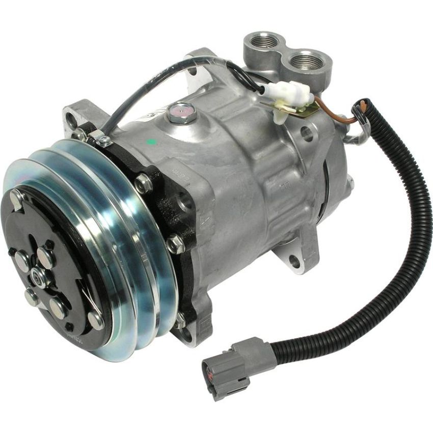 Universal Air Conditioning CO 4469 A/C Compressor -- Sanden SD7H15 Compressor Assembly