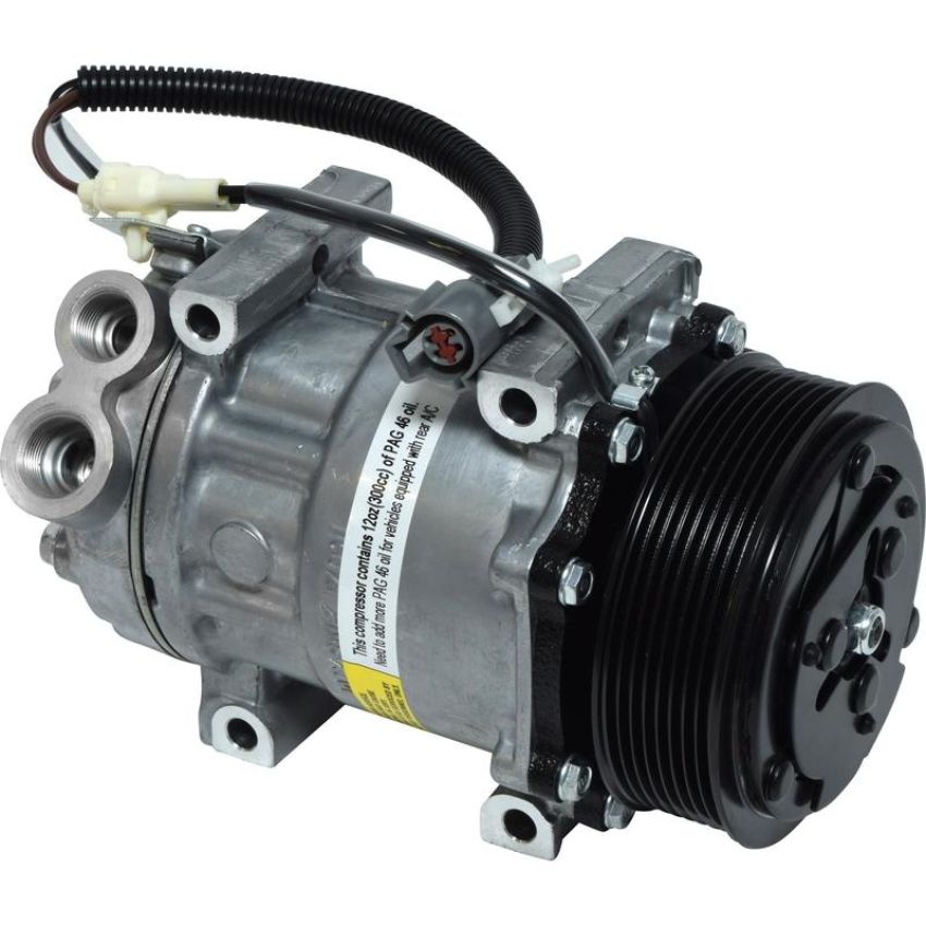 Universal Air Conditioning CO 4474C A/C Compressor -- UAC SD7H15 Compressor Assembly