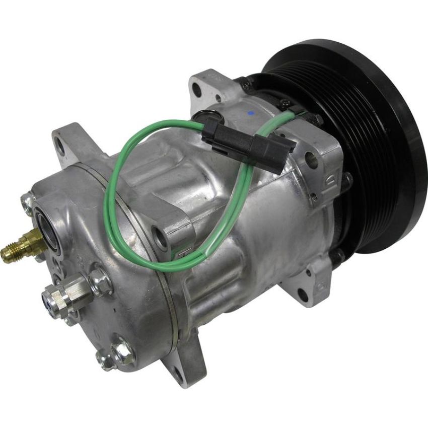 Universal Air Conditioning CO 4487 A/C Compressor -- Sanden SD7H15 Compressor Assembly