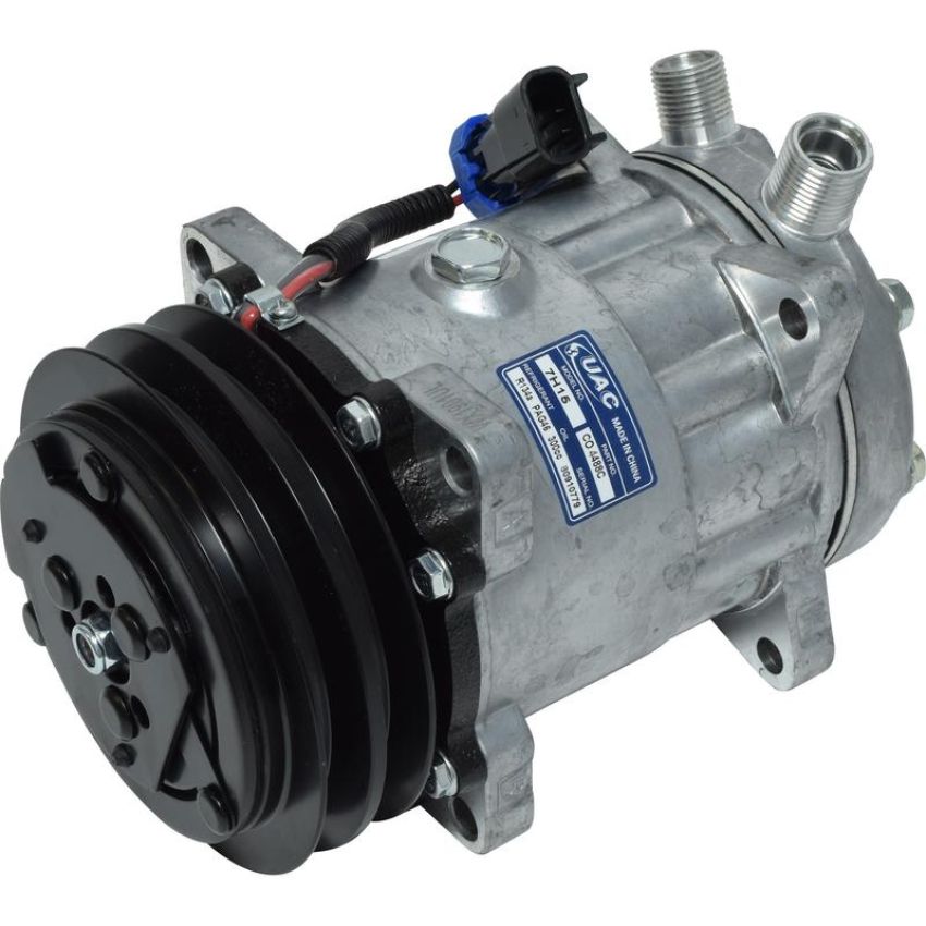 Universal Air Conditioning CO 4488C A/C Compressor -- UAC SD7H15 Compressor Assembly
