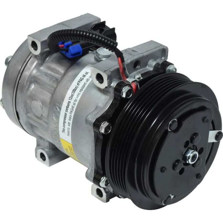 Universal Air Conditioning CO 4492C A/C Compressor -- UAC SD7H15 Compressor Assembly