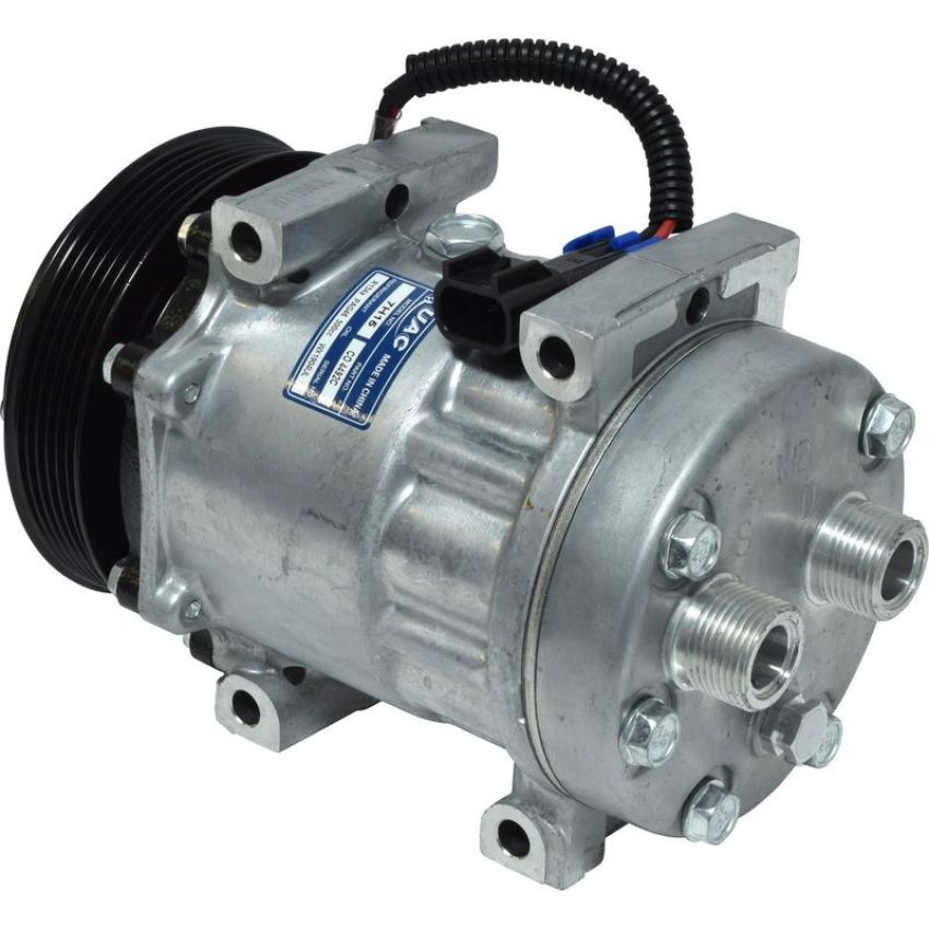 Universal Air Conditioning CO 4492C A/C Compressor -- UAC SD7H15 Compressor Assembly