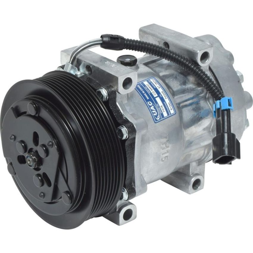 Universal Air Conditioning CO 4493C A/C Compressor -- UAC SD7H15HD Compressor Assembly