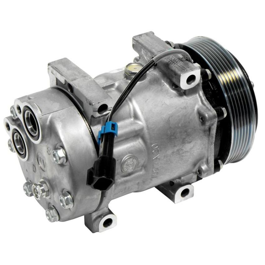 Universal Air Conditioning CO 4494 A/C Compressor -- Sanden SD7H15 Compressor Assembly