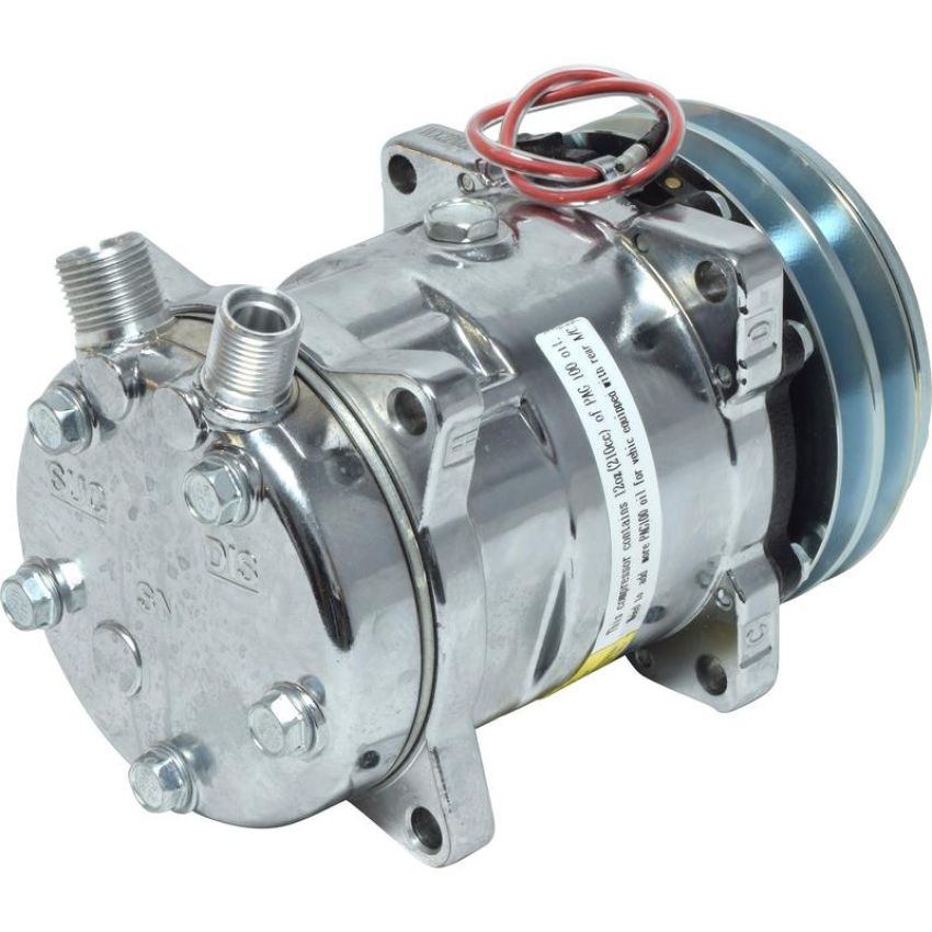 Universal Air Conditioning CO 4510PC A/C Compressor -- UAC SD5H14 Compressor Assembly
