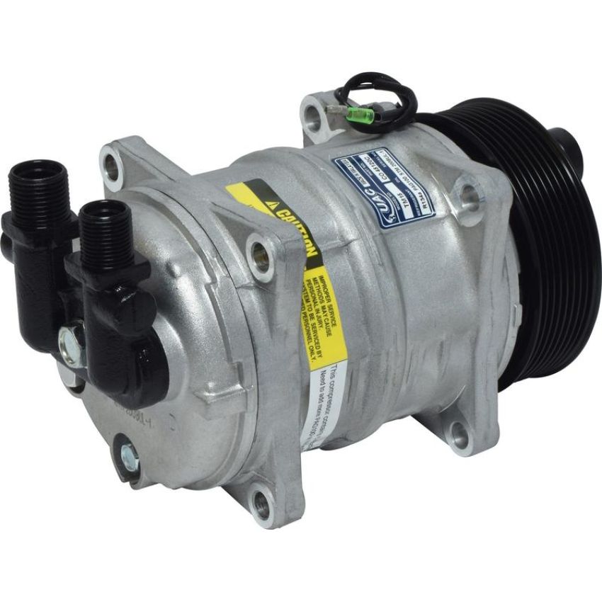 Universal Air Conditioning CO 45120C A/C Compressor -- UAC TM15 Compressor Assembly