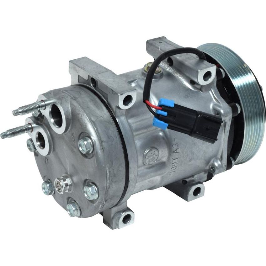 Universal Air Conditioning CO 4546 A/C Compressor -- Sanden SD7H15 Compressor Assembly