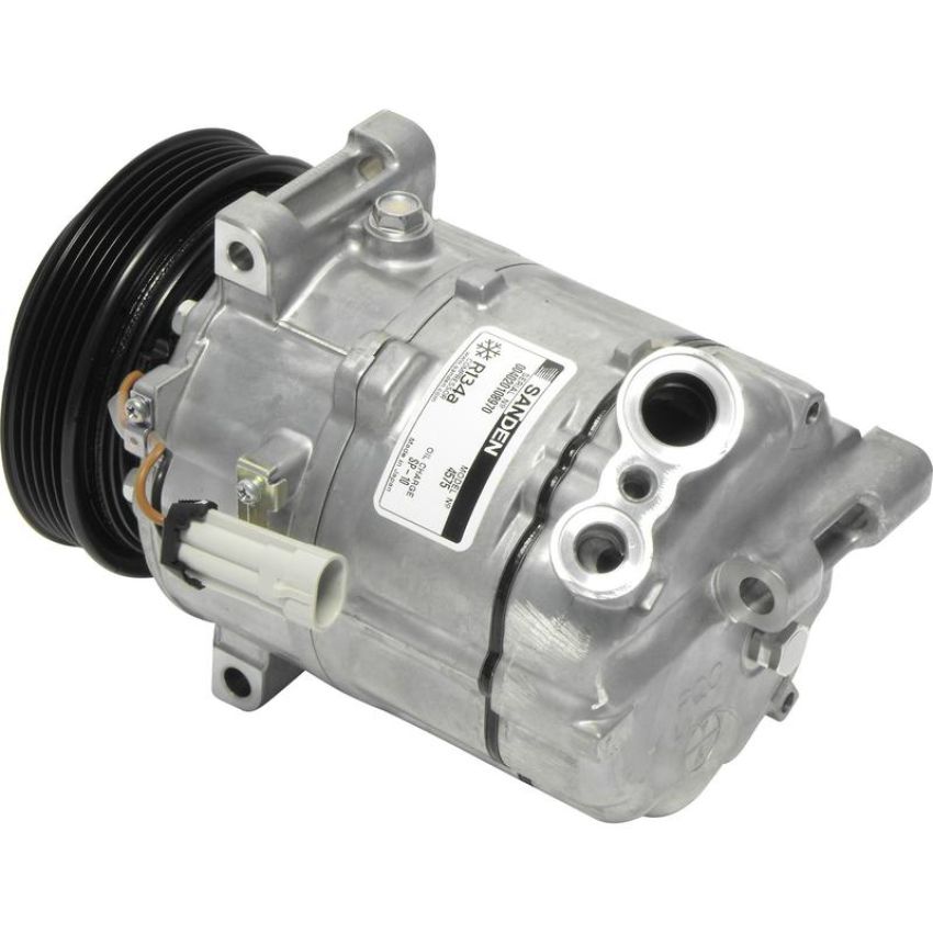 Universal Air Conditioning CO 4575 A/C Compressor -- Sanden PXV16 Compressor Assembly