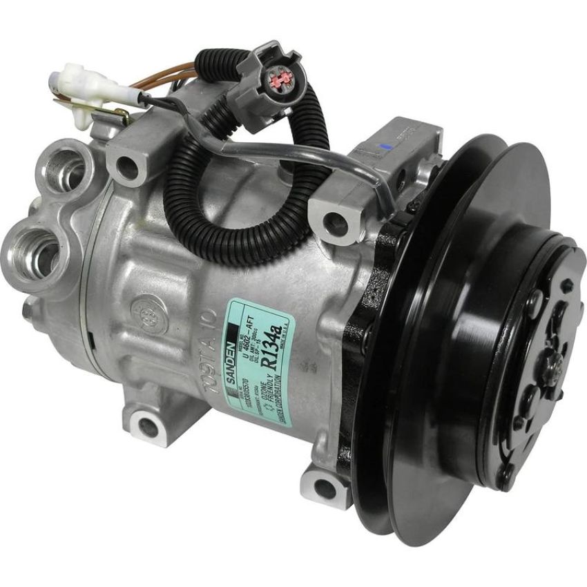 Universal Air Conditioning CO 4602 A/C Compressor -- Sanden SD7H15 Compressor Assembly