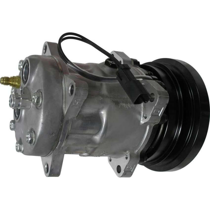 Universal Air Conditioning CO 4608 A/C Compressor -- Sanden SD7H15 Compressor Assembly