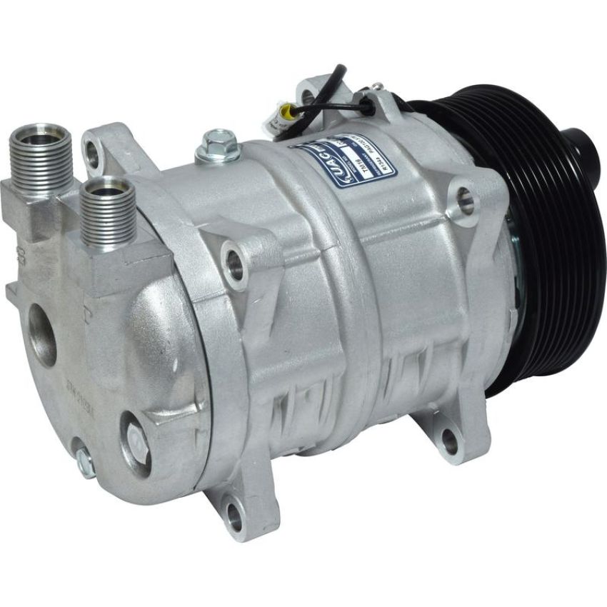 Universal Air Conditioning CO 46121C A/C Compressor -- UAC TM16 Compressor Assembly
