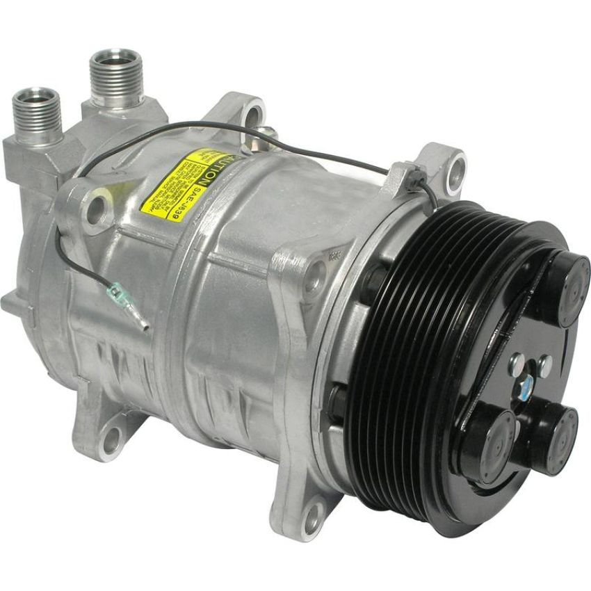 Universal Air Conditioning CO 46121DKV A/C Compressor -- Valeo TM16 Compressor Assembly