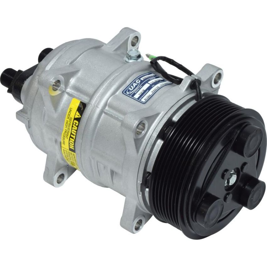 Universal Air Conditioning CO 46122C A/C Compressor -- UAC TM16 Compressor Assembly