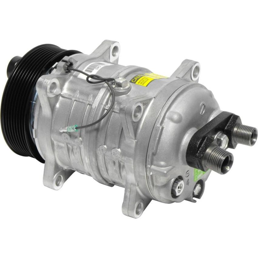 Universal Air Conditioning CO 46122DKV A/C Compressor -- Valeo TM16 Compressor Assembly