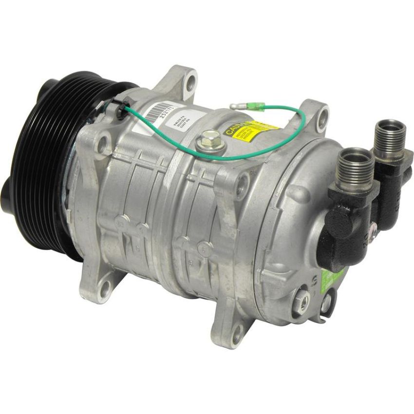 Universal Air Conditioning CO 46125DKV A/C Compressor -- Valeo TM16 Compressor Assembly