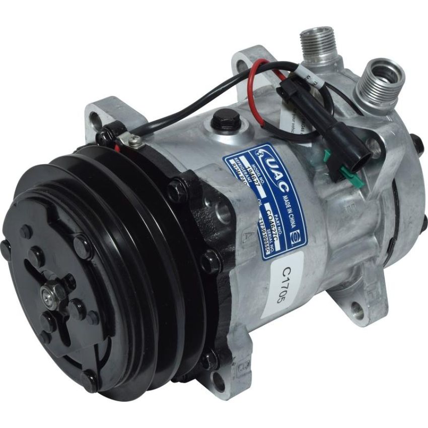 Universal Air Conditioning CO 4627C A/C Compressor -- UAC SD7H15 Compressor Assembly