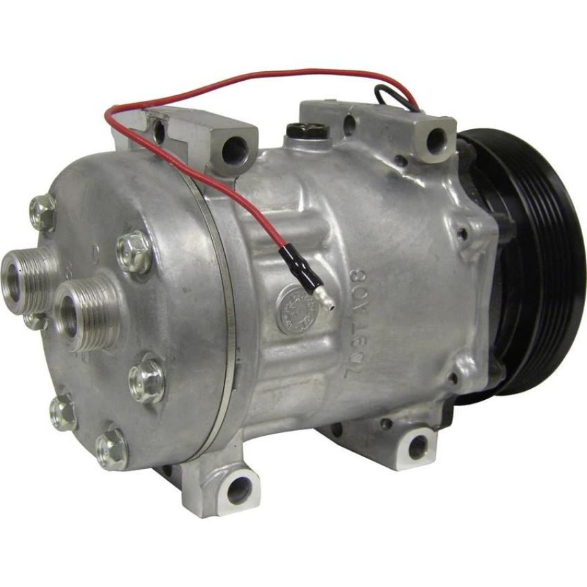 Universal Air Conditioning CO 4641 A/C Compressor -- Sanden SD7H15 Compressor Assembly