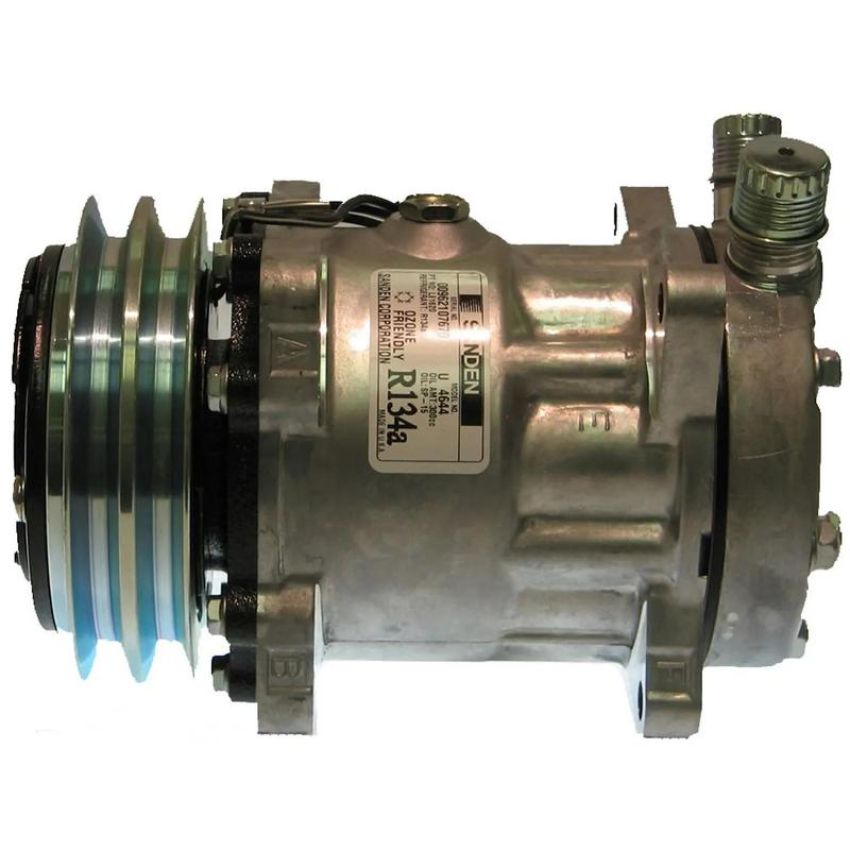 Universal Air Conditioning CO 4644 A/C Compressor -- Sanden SD7H15 Compressor Assembly
