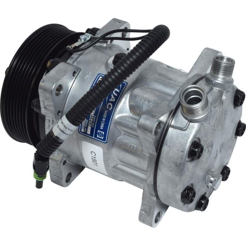 Universal Air Conditioning CO 4645C A/C Compressor -- UAC SD7H15 Compressor Assembly