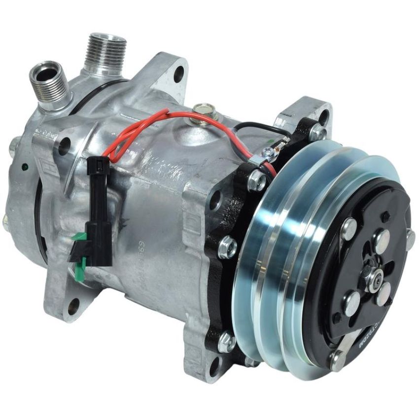 Universal Air Conditioning CO 4652 A/C Compressor -- Sanden SD510HD Compressor Assembly