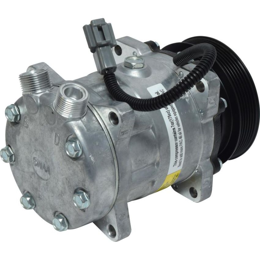 Universal Air Conditioning CO 4653C A/C Compressor -- UAC SD7H15 Compressor Assembly