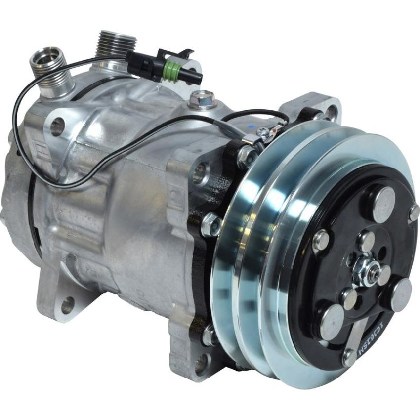 Universal Air Conditioning CO 4664 A/C Compressor -- Sanden SD7H15 Compressor Assembly