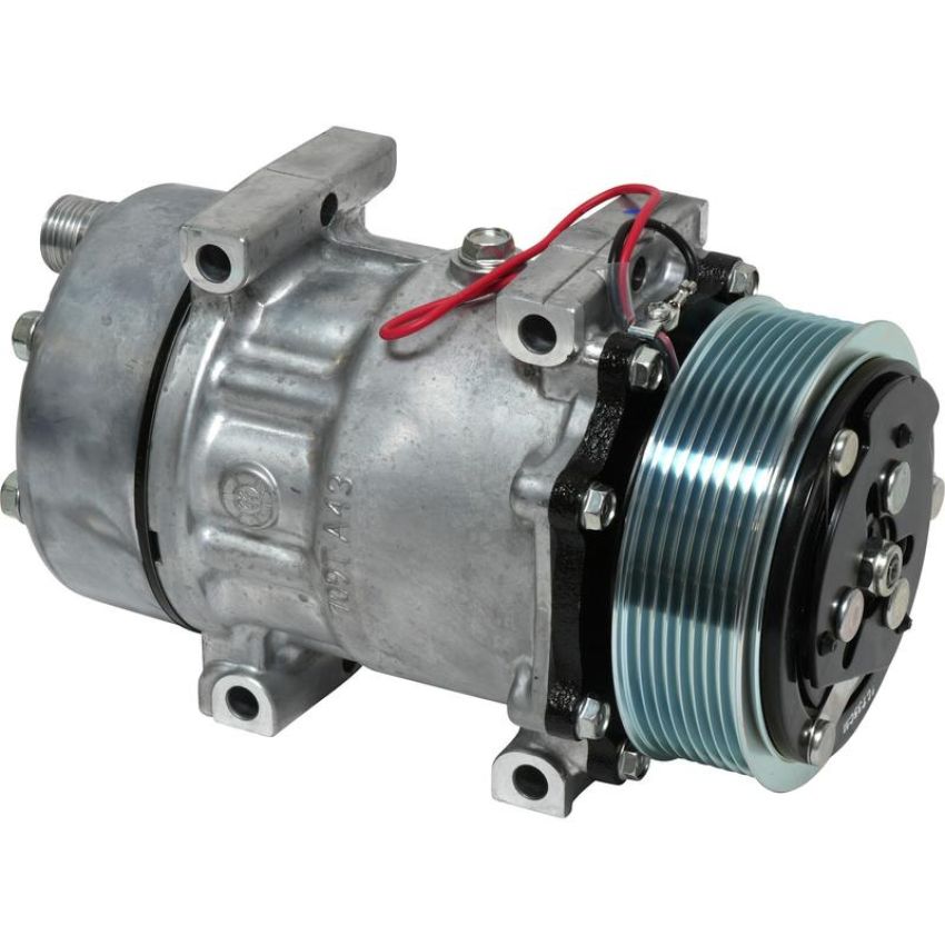 Universal Air Conditioning CO 4666 A/C Compressor -- Sanden SD7H15 Compressor Assembly