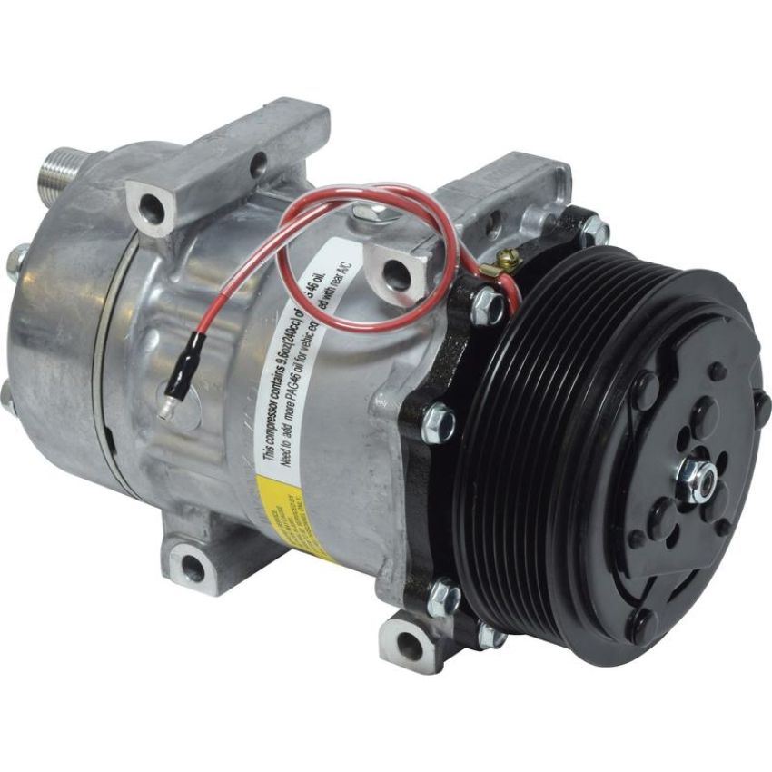 Universal Air Conditioning CO 4666C A/C Compressor -- UAC SD7H15 Compressor Assembly